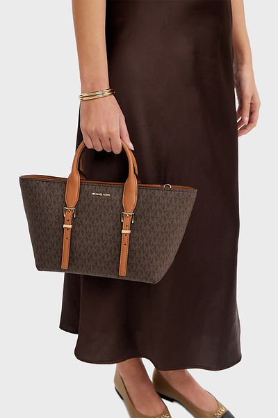 Michael Kors Large Removable Strap Logo Printed Bag 30R5G9Os1B252