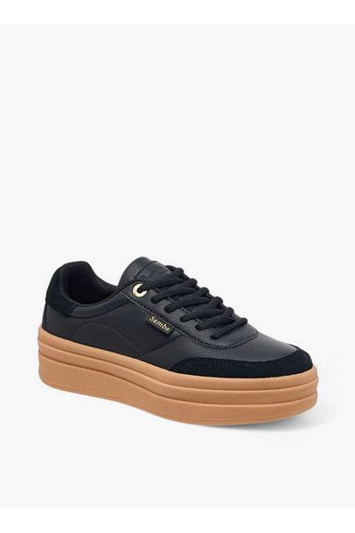 Samba Samba Womens' Panelled Lace-Up Sneakers