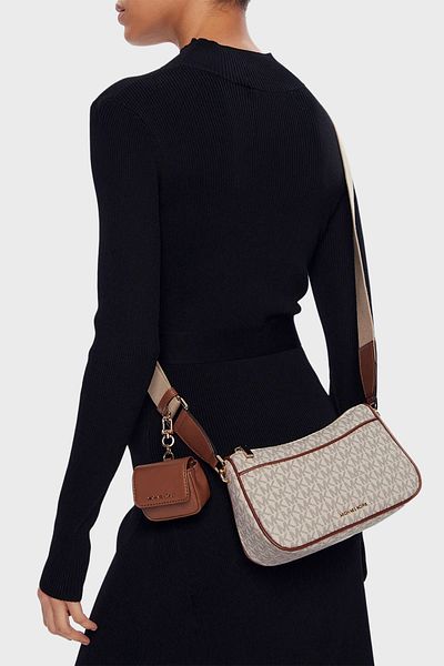 Michael Kors Mini Removable Logo Wallet Bag 32S3Gj6C8B149