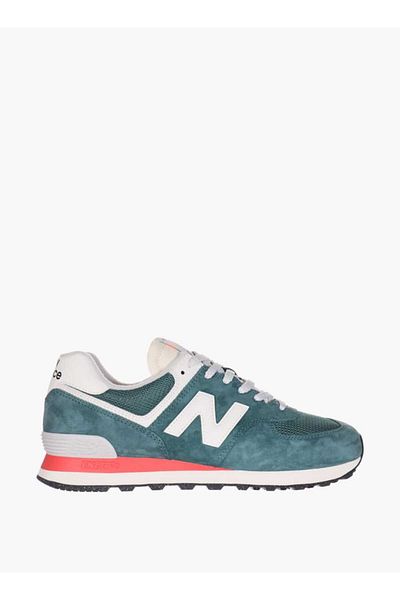 New Balance New Balance Men's Logo Detail Sneakers with Lace-Up Closure - 574
