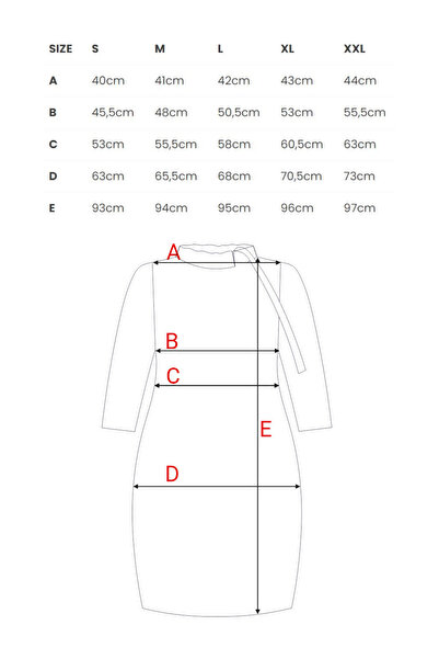 BEWEAR Sweatshirt dress with a tie at the neck