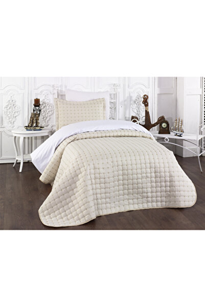 Levanzo TEK KİŞİLİK YATAK ÖRTÜSÜ ALDEN BEJ