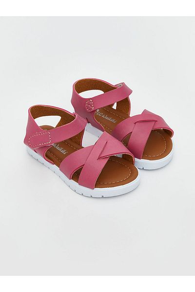 LC Waikiki Cross Strap Baby Girl Sandals
