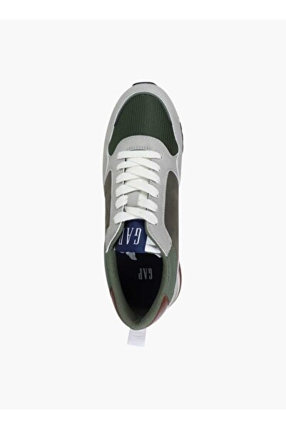 GAP Men's Panelled Lace-Up Sneakers - NEW YORK II
