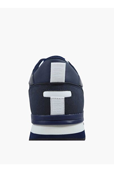 GAP Men's Logo Detail Sneakers with Lace-Up Closure - NEW YORK II