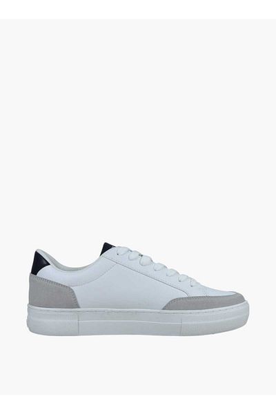 GAP Men's Panelled Sneakers with Lace-Up Closure - PORTLAND II