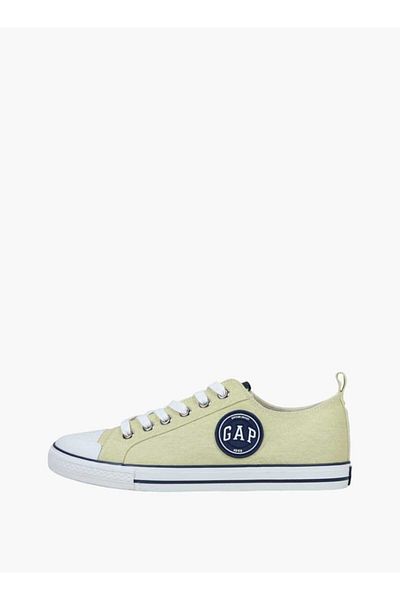 GAP Men's Logo Detail Lace-Up Sneakers with Pull Tabs - HOUSTON II