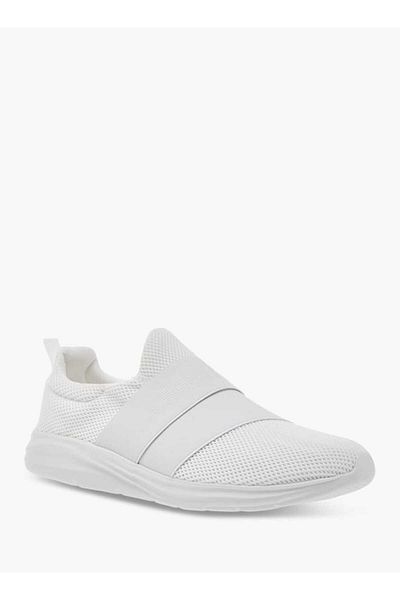 Oaklan by Shoexpress Oaklan by Shoexpress Mesh Slip-On Sneakers with Pull Tabs