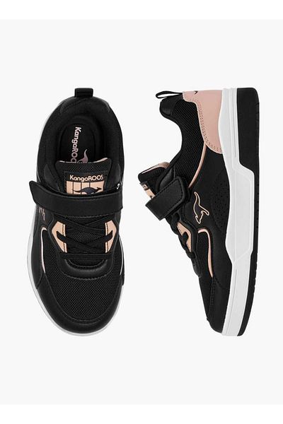 Kangaroos أحذية رياضية للأولاد ذات كتل ملونة مع إغلاق بخطاف وحلقة