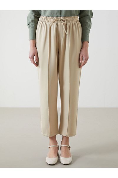 LC Waikiki New Season Women's Elastic Waist Trousers - S5M965Z8