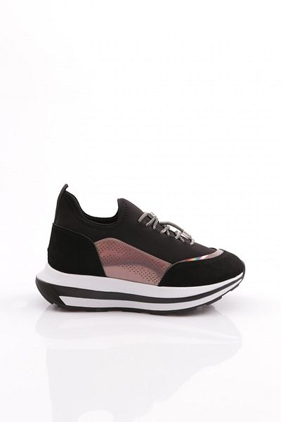 DGN 2024 Women's Thick Sole Stone Laced Sports Shoes