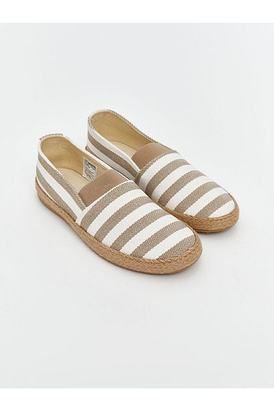LC Waikiki Striped Patterned Men's Espadrille Shoes