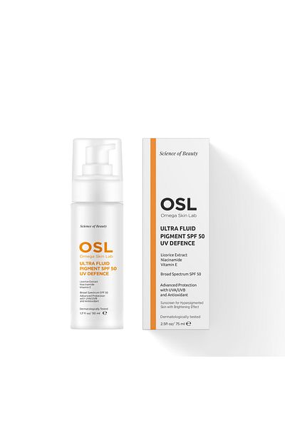 OSL Omega Skin Lab Spf 50 Ultrafluid Pigment Sunscreen - Blemished Skin 50ml