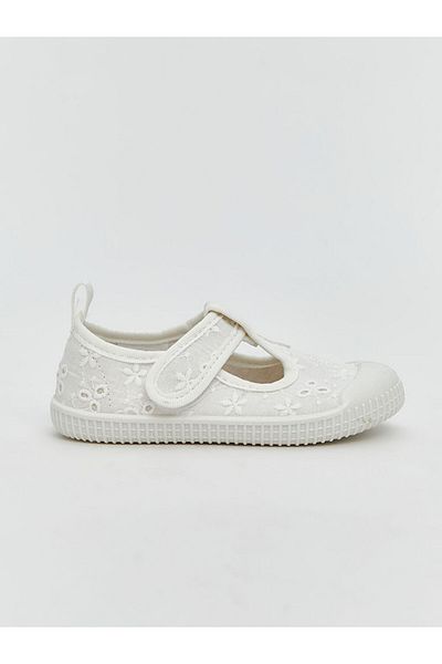 LC Waikiki Beige Velcro Baby Girl First Step Shoes