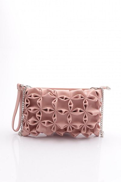 DGN 1000 Women's Ruffled Shoulder and Shoulder Bag