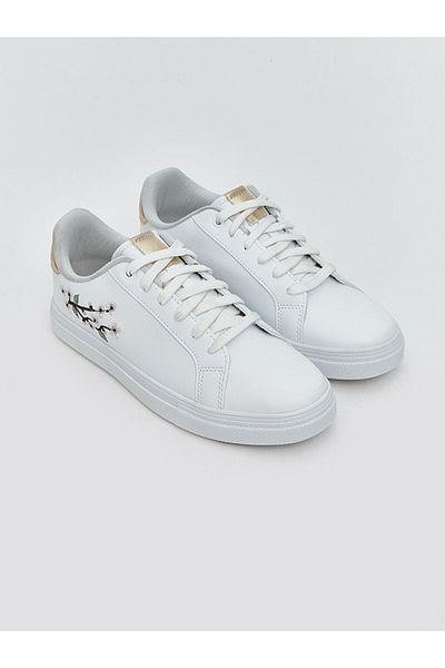 LC Waikiki Pantofi sport pentru femei LCW STEPS cu broderie de flori