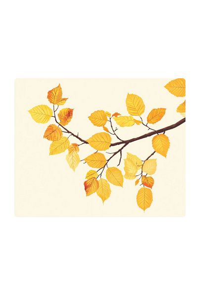 lili hediyelik Autumn Tree Printed Mousepad 17,5X21,5 cm