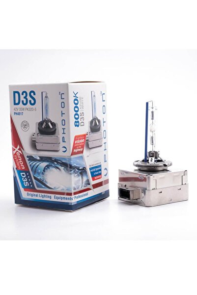 Photon D3s 8000k Xenon Far Ampulü Mavi Çubuk