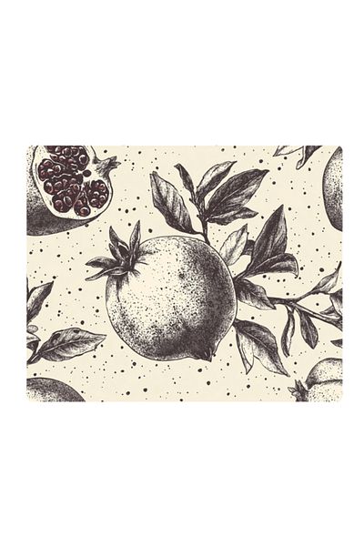 lili hediyelik Pomegranate Printed Mousepad 17.5X21.5 cm
