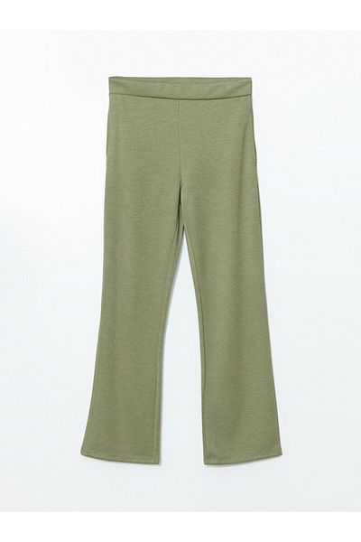 LC Waikiki Lcwaikiki Classic Green Women's Sweatpants with Elastic Waist