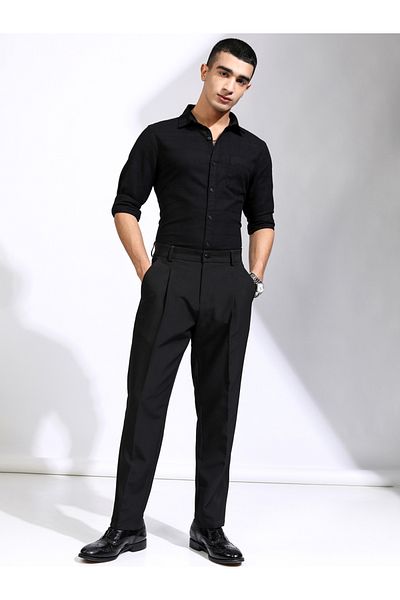 Highlander By Styli Regular Fit Collared Shirt with Pocket
