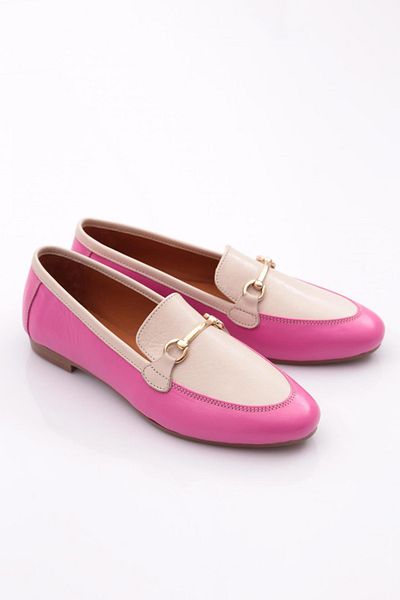 DGN Round Toe Women's Ballerinas Fuchsia 245232110