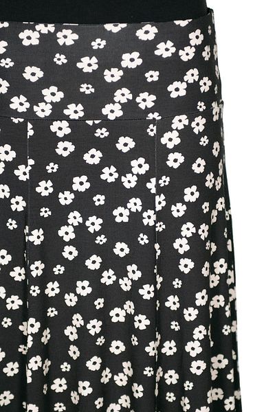 Barem Fusta neagră pentru femei Desire Corset, 6 piese, cu margarete