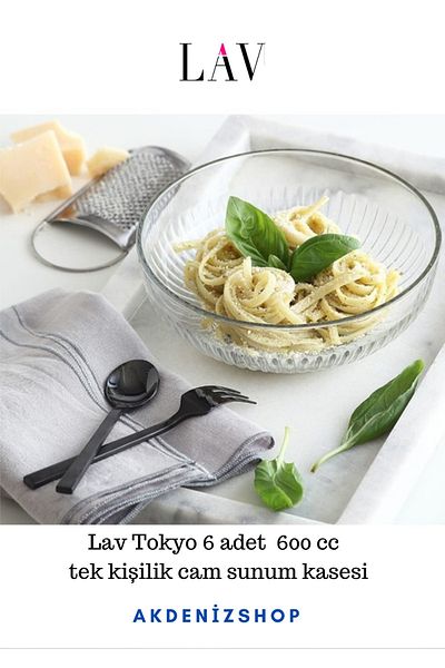 LAV 6 Pcs 600 Cc Presentation Bowl