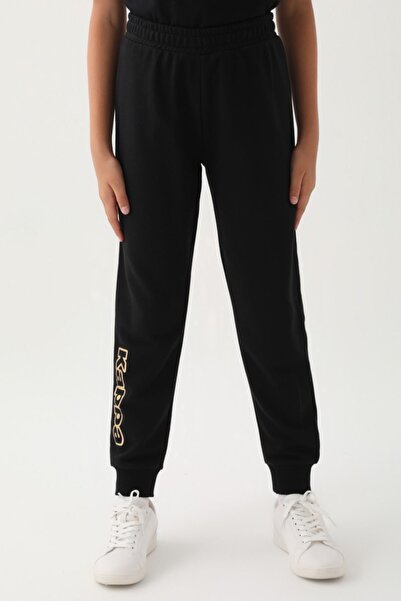 Kappa Παιδική Φούτερ Unisex 7-16 ετών -Μαύρο