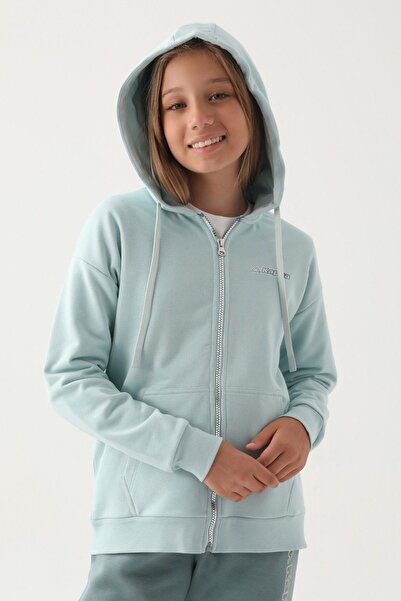 Kappa 7-16 Years Girl's Cardigan -Green-