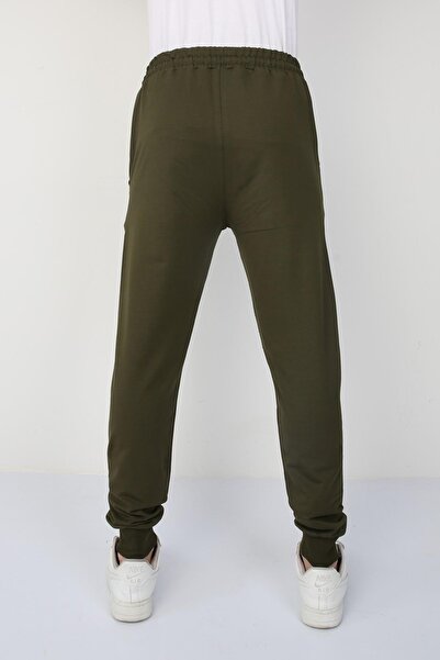 NEW YEAR FİT Men's Sweatpants with Two Threaded Leg Cuffs