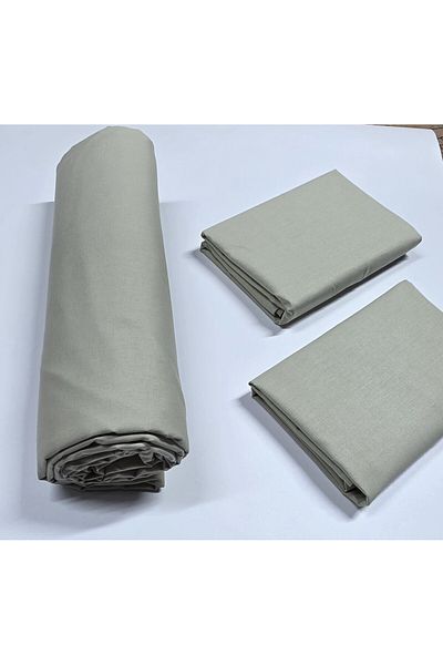 pınarhome collectıon New Season - 100% Organic Cotton, Soft Sand and Elastic Crossbody+Pillow Cover Corner Depth 28-30 cm
