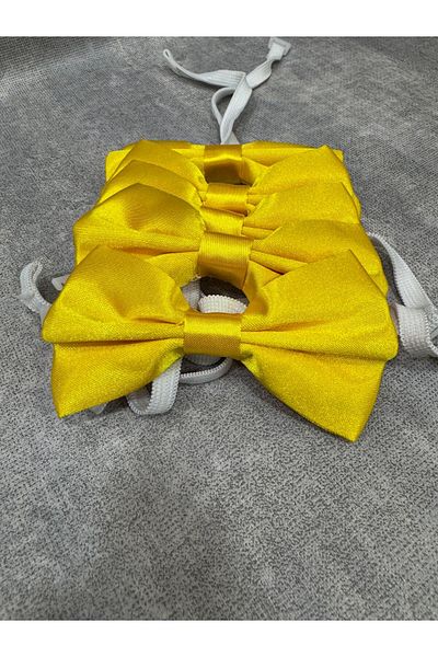 Dıgıl Kids 5 Pack Yellow Boy's Bow Tie