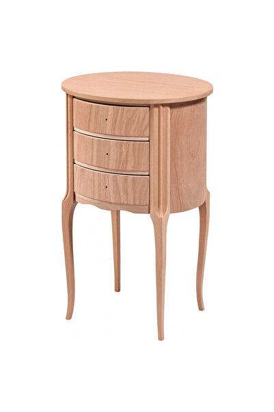 Mobilya Baba Şuhut Komodin Cilasız Ham Ahşap