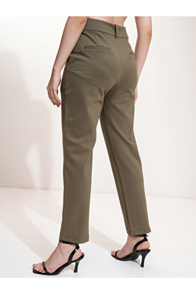 Tokyo Talkies By Styli Mid Rise Tapered Fit Trousers