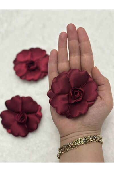 Bordo 2'Li El Gülü Gelin Damat Nedime Kına Gecesi