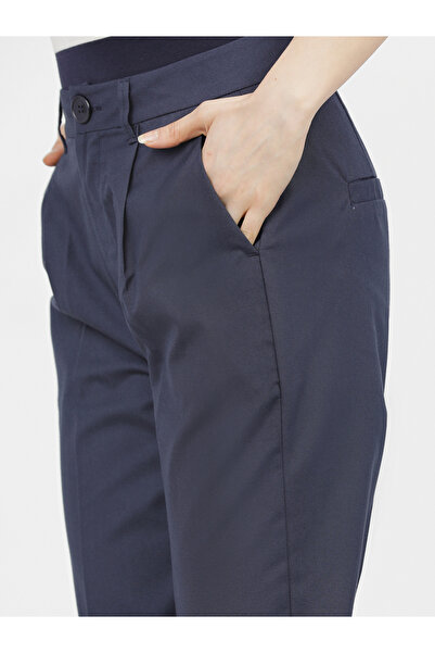 Tokyo Talkies By Styli High Rise Pleated Crop Trousers