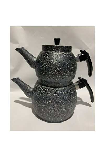 abnturk Granit Büyük Boy Çaydanlık Takımı