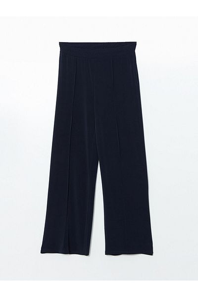 LC Waikiki LCW Damenhose mit weitem Bein und elastischem Bund
