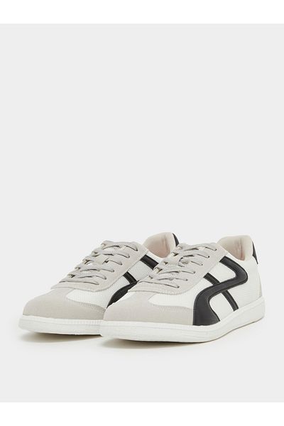 Styli Color Block Lace Up Sneakers