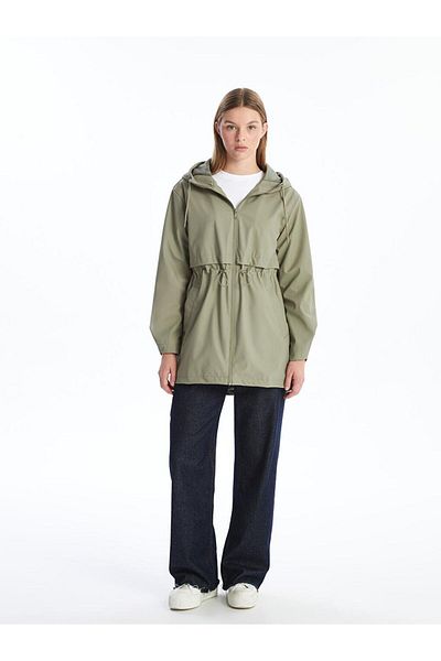 LC Waikiki Lcw Vision Hooded Women's Raincoat