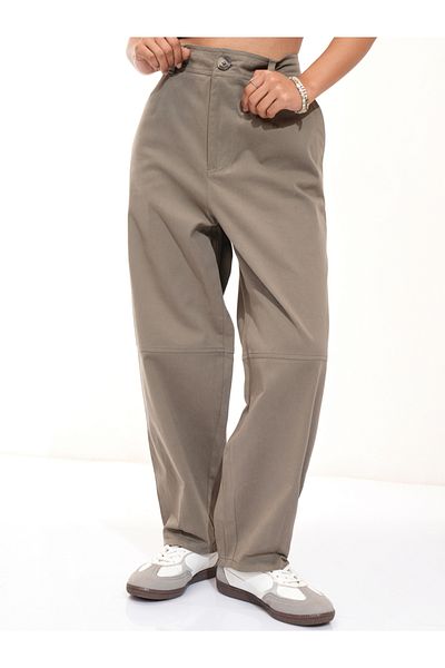 Tokyo Talkies By Styli High Rise Wide Leg Trousers