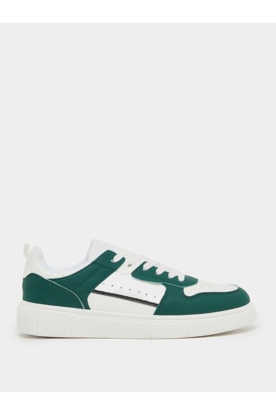 Styli Color Block Breathable Lace Up Sneakers