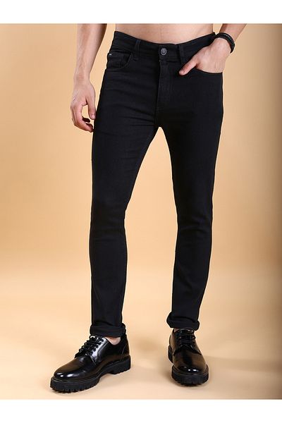 Highlander By Styli Mid-Rise Skinny Fit Stretchy Jeans