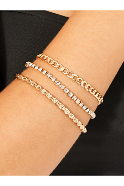 Styli مجموعة من 3 أساور مزخرفة