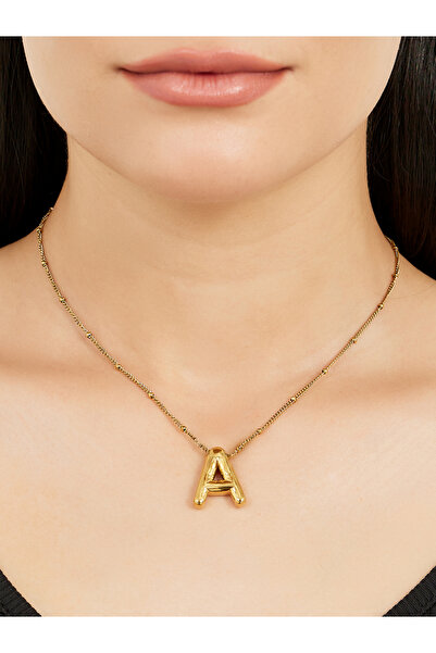 Styli Initial A Pendant Necklace
