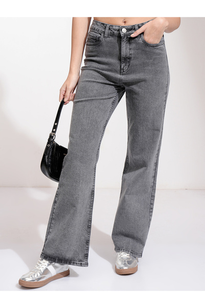 Tokyo Talkies By Styli Mid-Rise Flared Stretchable Faded Jeans