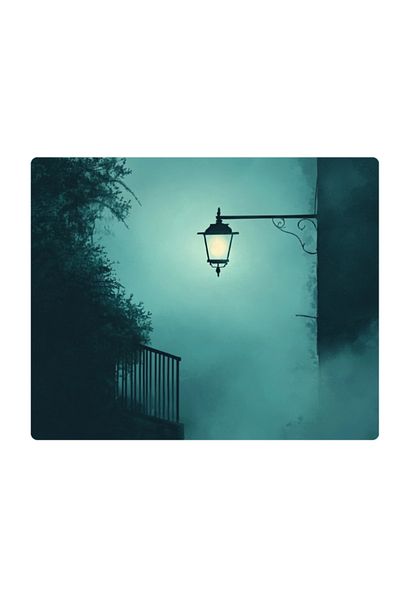 lili hediyelik Street Lamp Themed Mousepad 17.5X21.5 cm