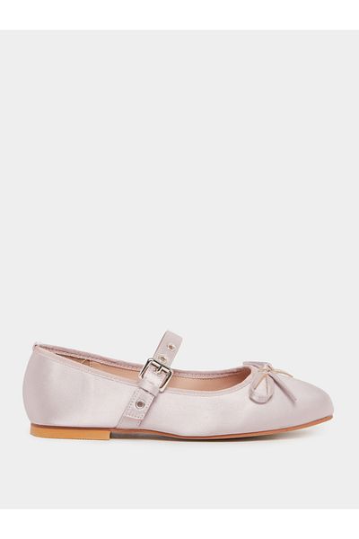 Styli Ribbon Detail One Strap Ballerina Shoes