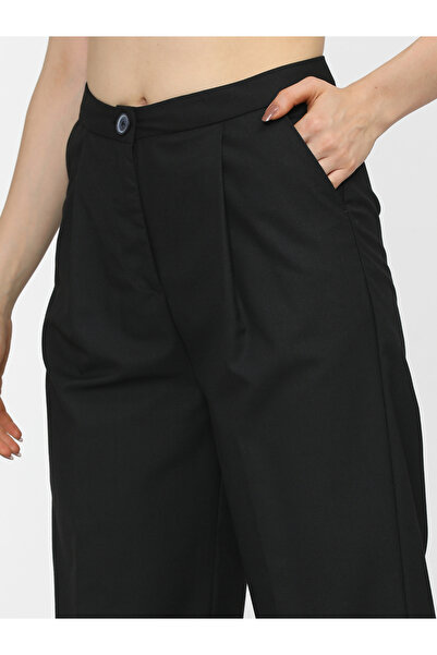 Tokyo Talkies By Styli High Rise Flared Trousers